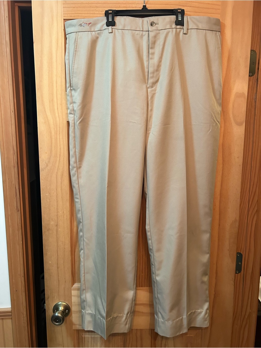 Greg Norman Men's Dress/pants Pants in Light Khaki